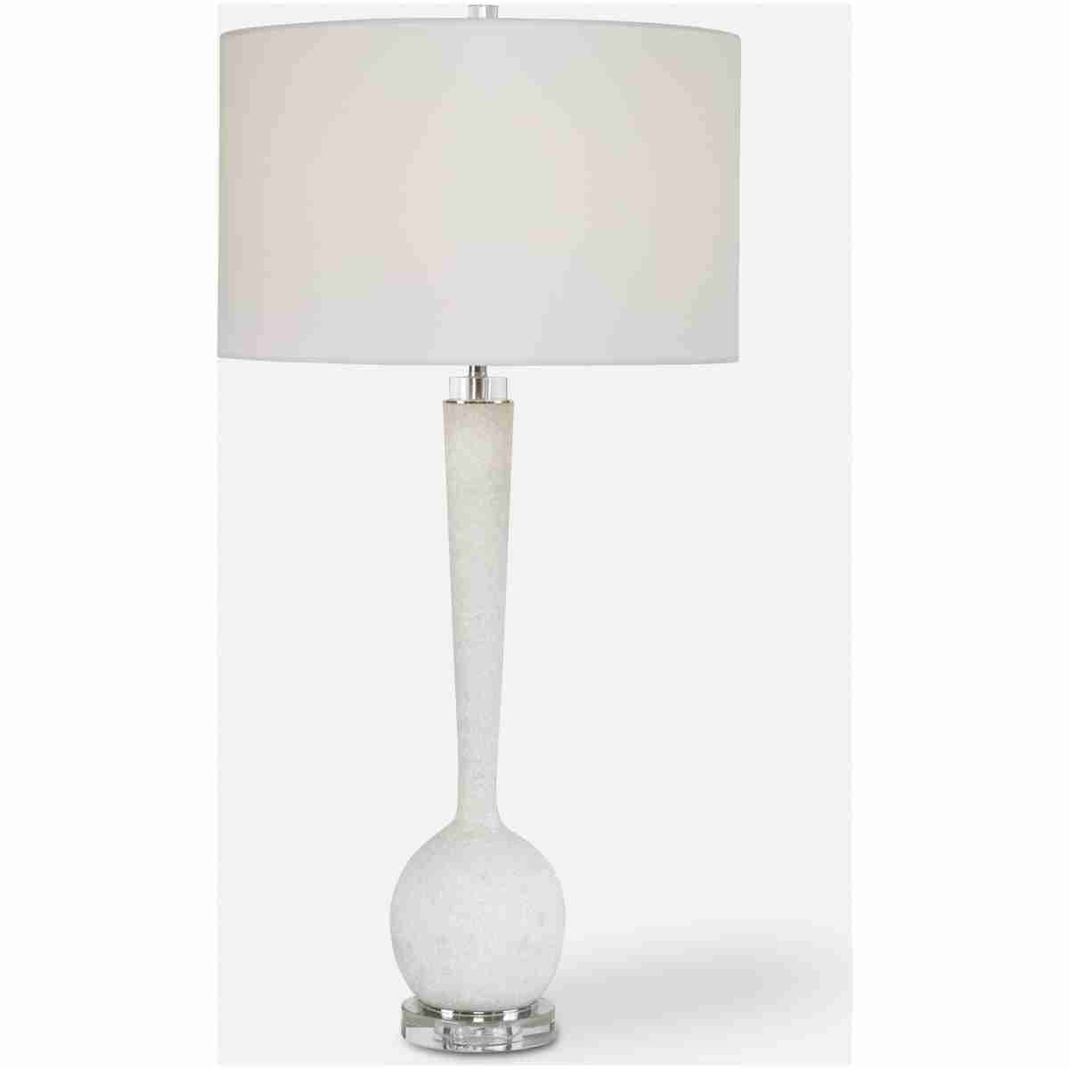 Kently-White Marble Table Lamp