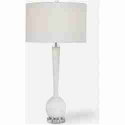 Kently-White Marble Table Lamp