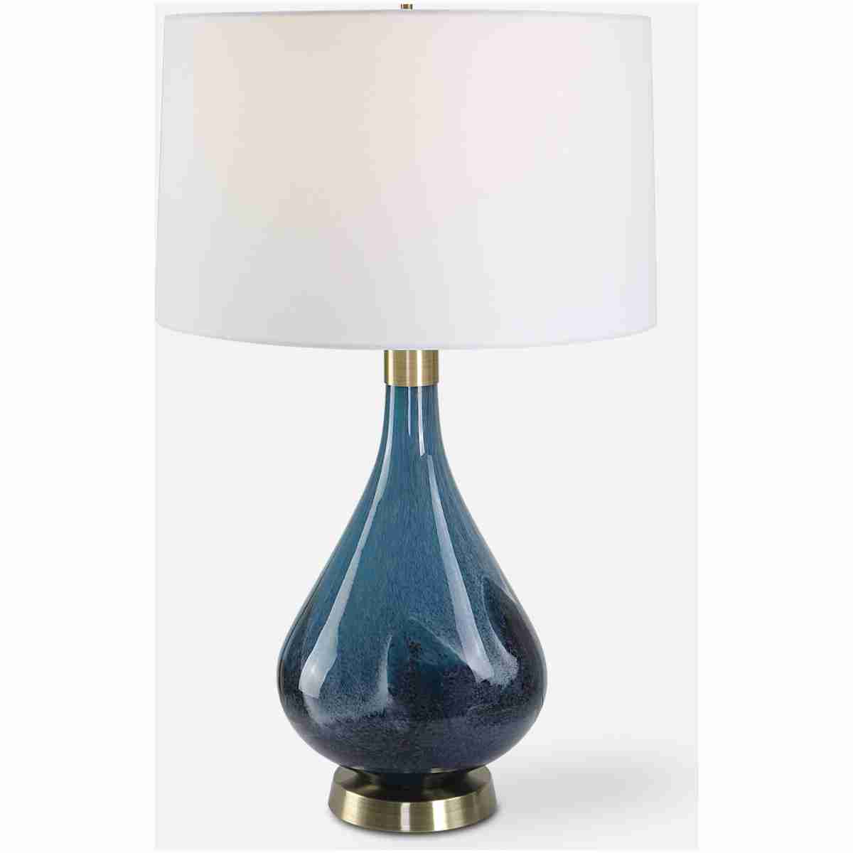 Riviera-Art Glass Table Lamp