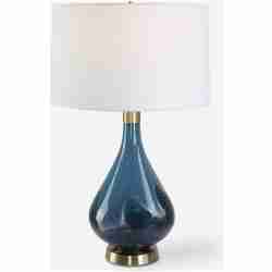 Riviera-Art Glass Table Lamp