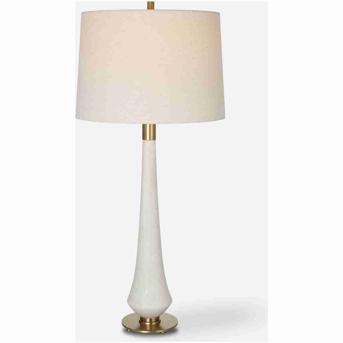 Marille-Ivory Stone Table Lamp