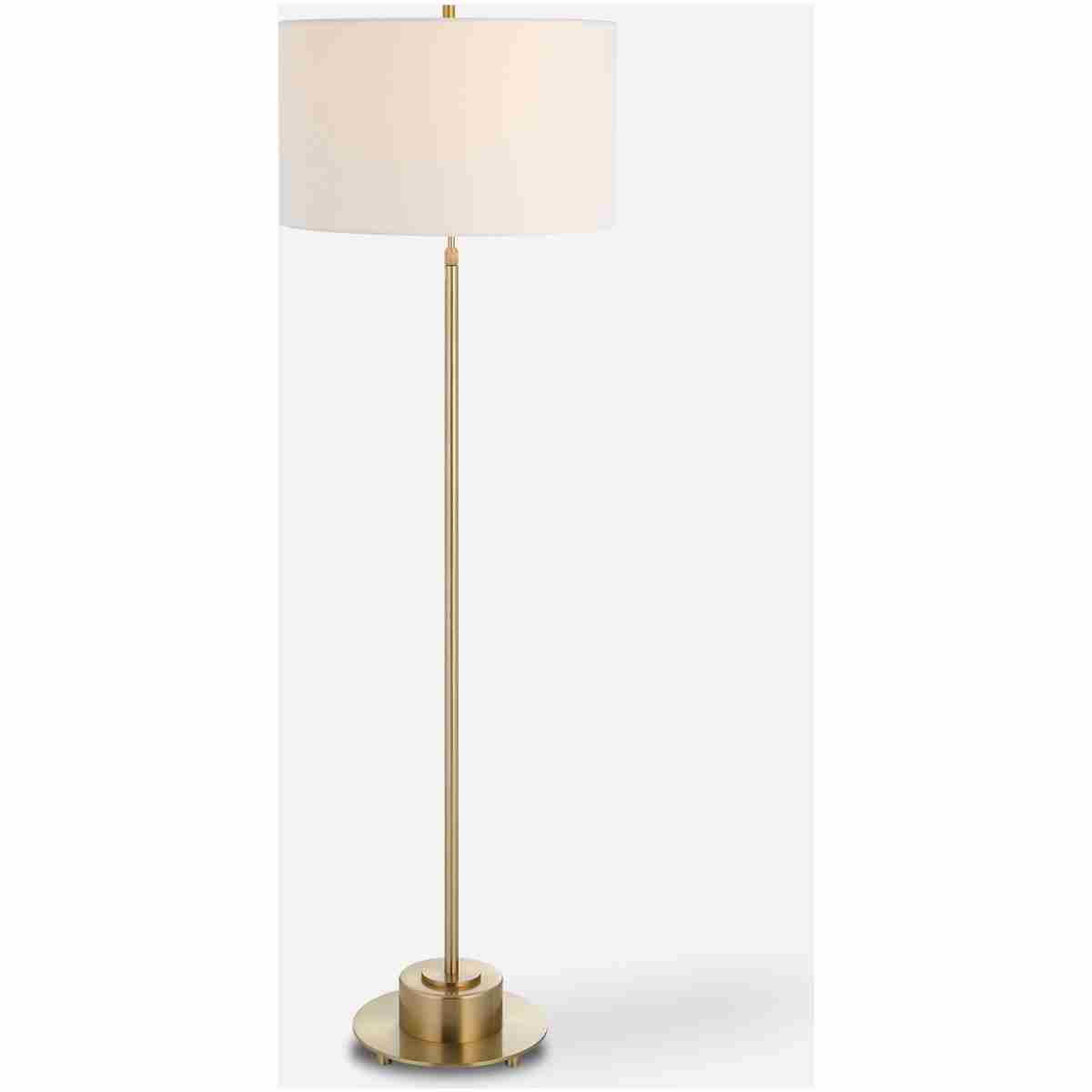 Prominence-Brass Floor Lamp