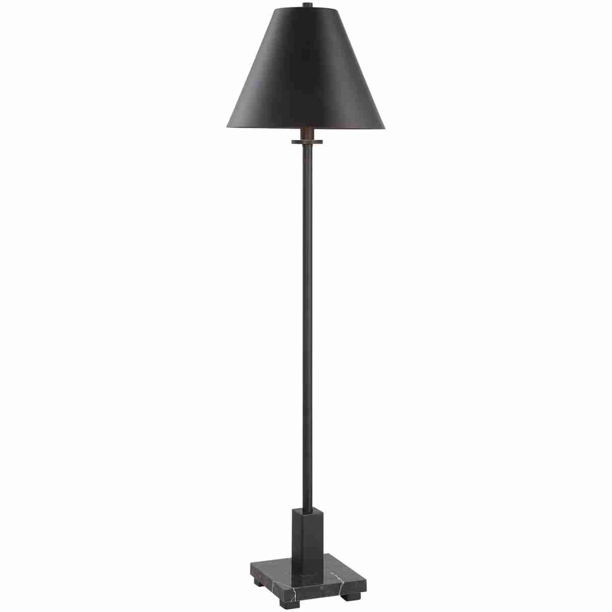 Pilot-Black Buffet Lamp