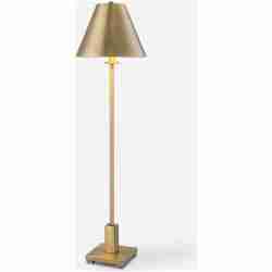 Pilot-Brass Floor Lamp