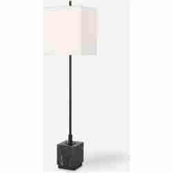 Escort-Black Buffet Lamp