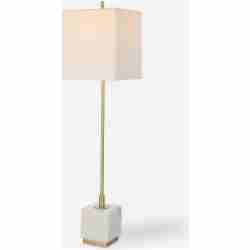 Escort-Brass Floor Lamp