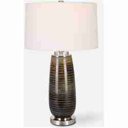 Alamance-Rustic Bronze Table Lamp