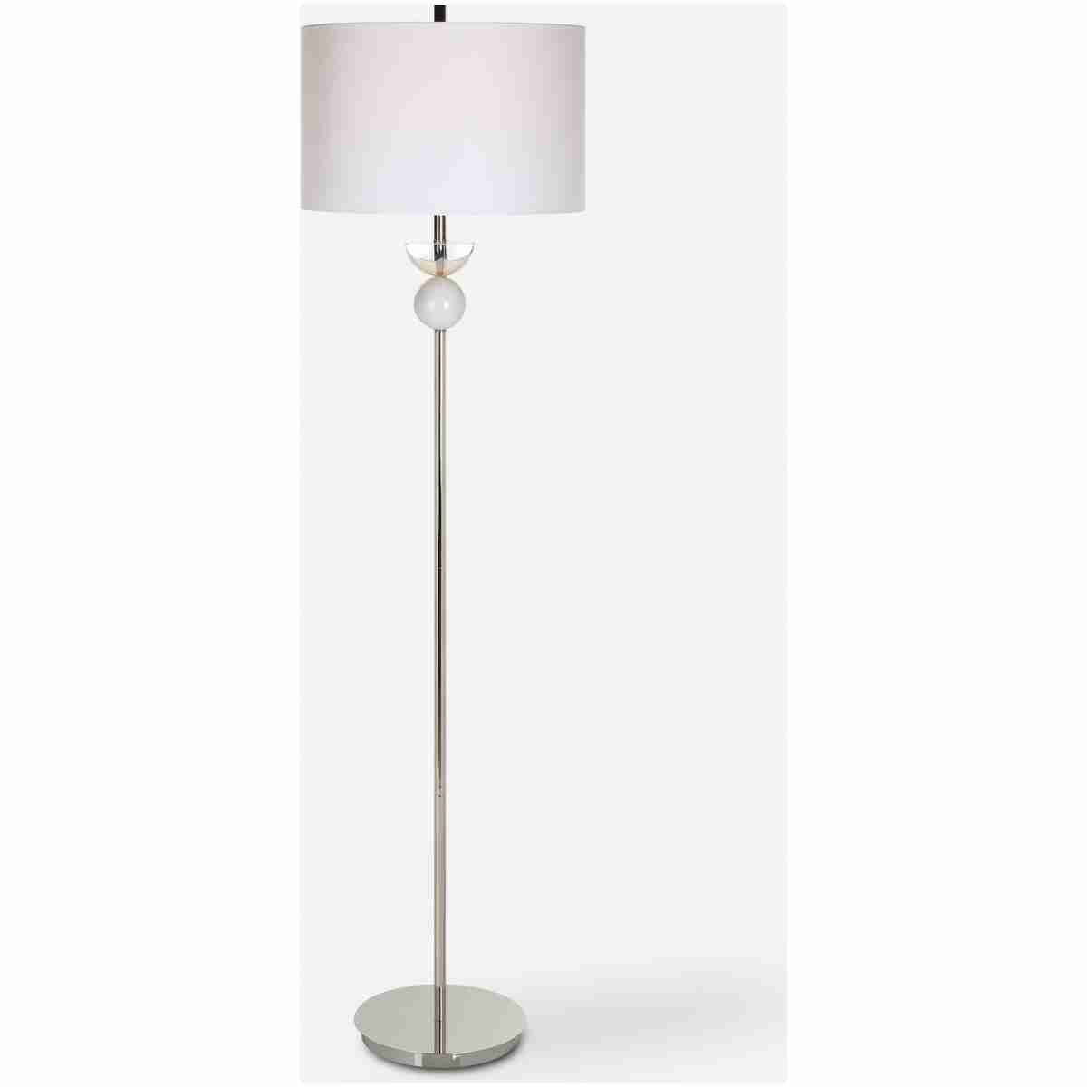 Exposition-Nickel Floor Lamp