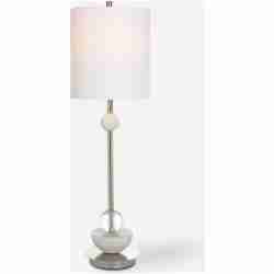 Exposition-Nickel Buffet Lamp