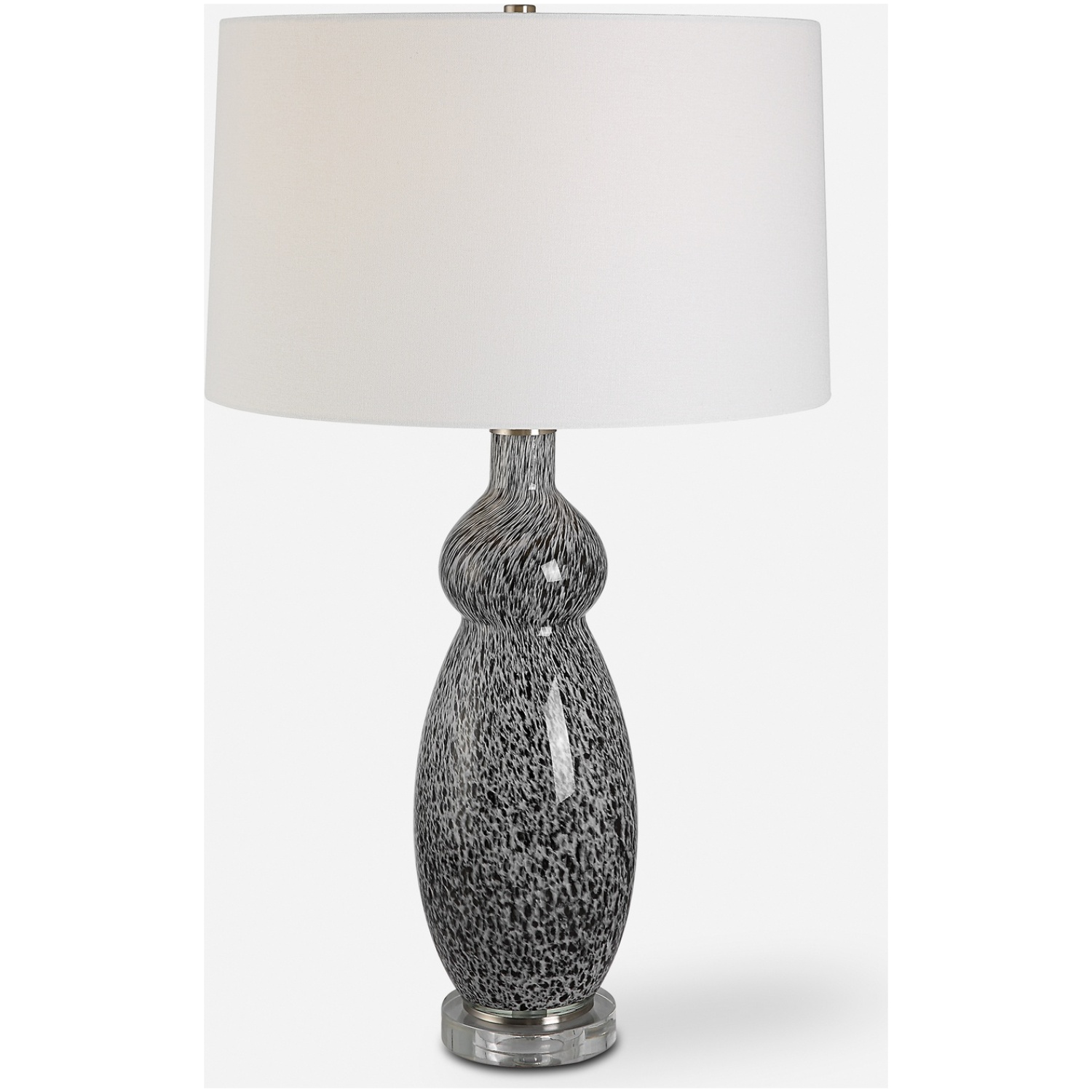 Velino-Curvy Glass Table Lamp
