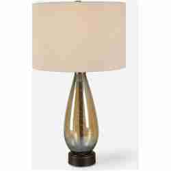 Baltic-Teardrop Glass Table Lamp