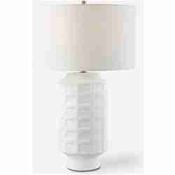 Window-White Table Lamp