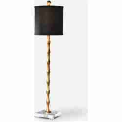 Quindici-Metal Bamboo Buffet Lamps