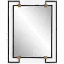 Ivey-Rectangle Industrial Mirror