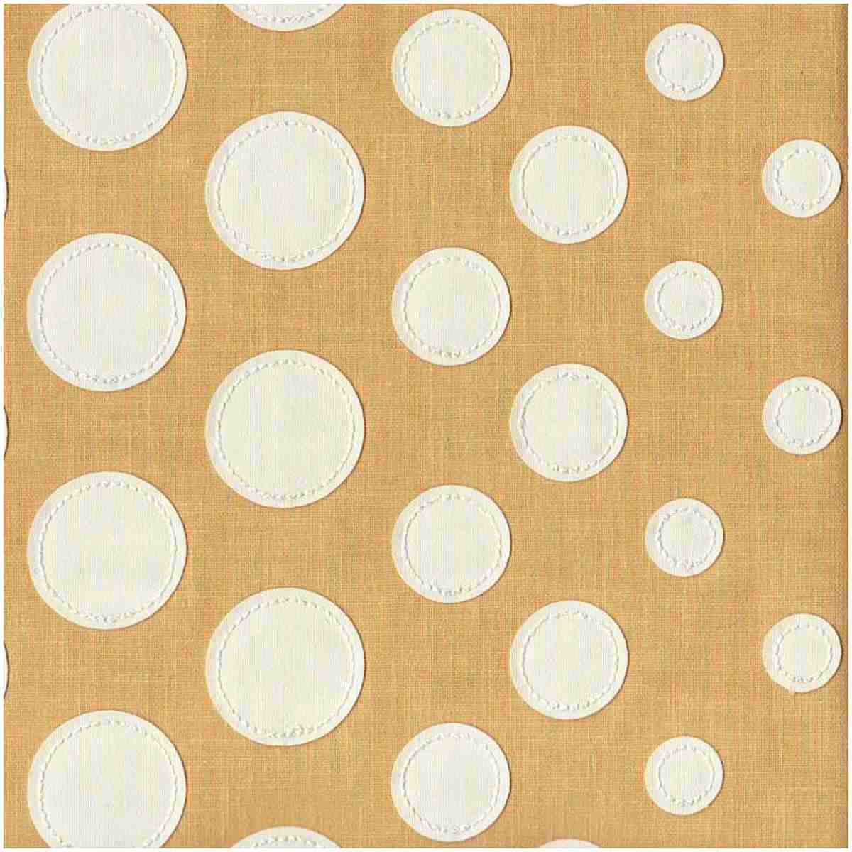 C-Circle/Gold - Multi Purpose Fabric Suitable For Drapery