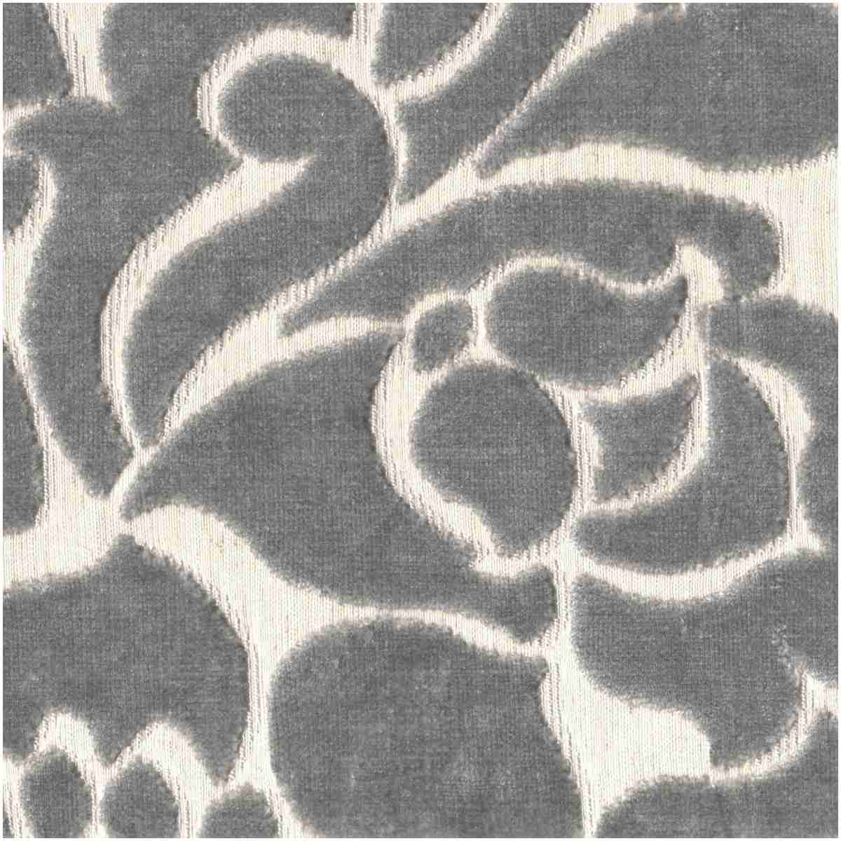 E-Floral/Gray - Upholstery Only Fabric Suitable For Upholstery And Pillows Only.   - Houston