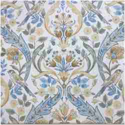 H-KIRK/BLUE - Prints Fabric Suitable For Drapery