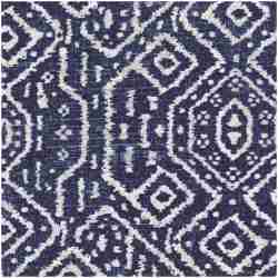 HESA/NAVY - Prints Fabric Suitable For Drapery