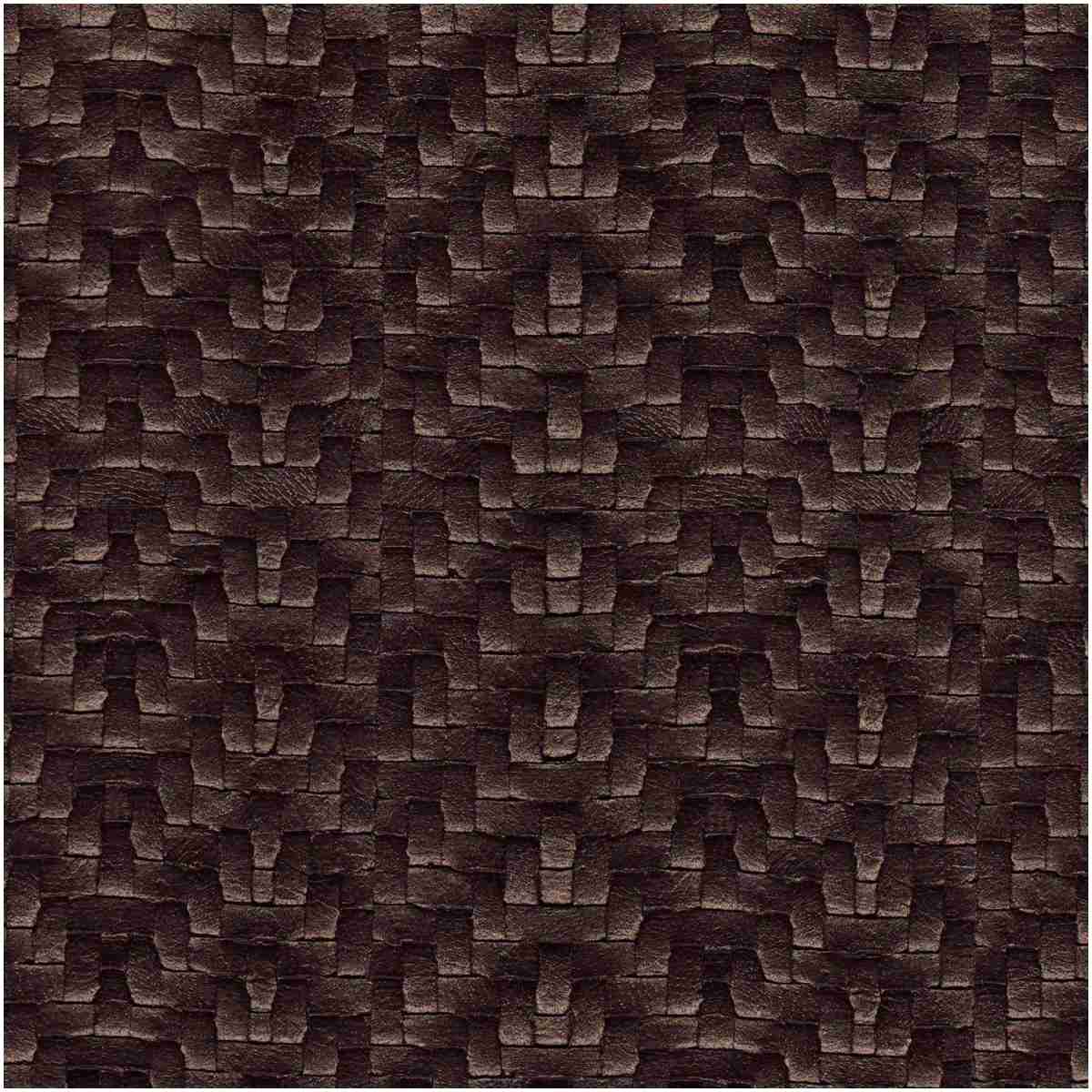 Mi-Wicker/Brown - Faux Leathers Fabric Suitable For Upholstery And Pillows Only.   - Woodlands