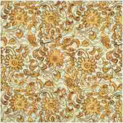 P-HANAD/GOLD - Prints Fabric Suitable For Drapery