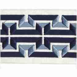 PASTORAL TAPE/NAVY - Tape Trim - Carrollton