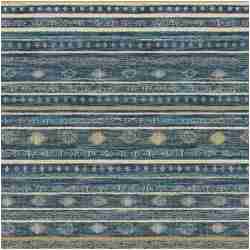 PK-TRAILS/NAVY - Upholstery Only Fabric Suitable For Upholstery And Pillows Only.   - Cypress