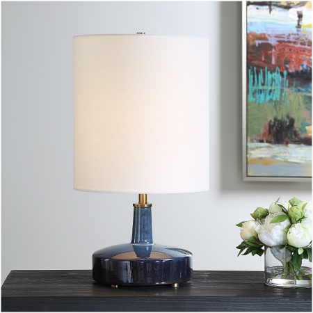 Uttermost Abyss Blue Table Lamp