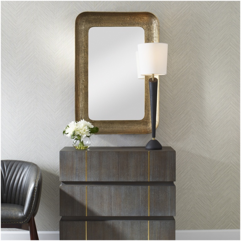 Uttermost Alvaro Antique Brass Mirror