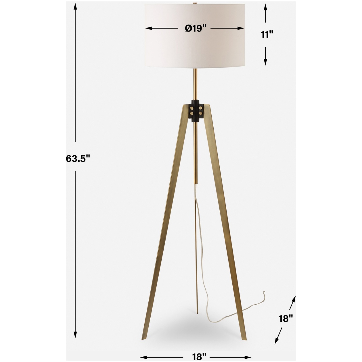 Anchorage Tri-pod Floor Lamp