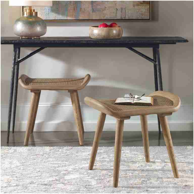 Uttermost Arne Scandinavian Small Bench