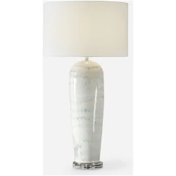 Arden-White Glaze Table Lamp