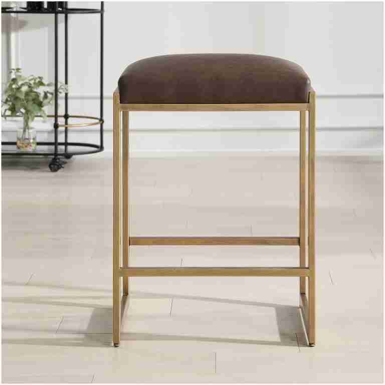 Uttermost Atticus Gold Counter Stool