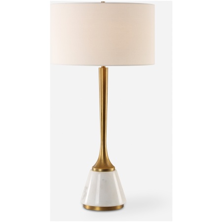 Avola-White Marble Table Lamp
