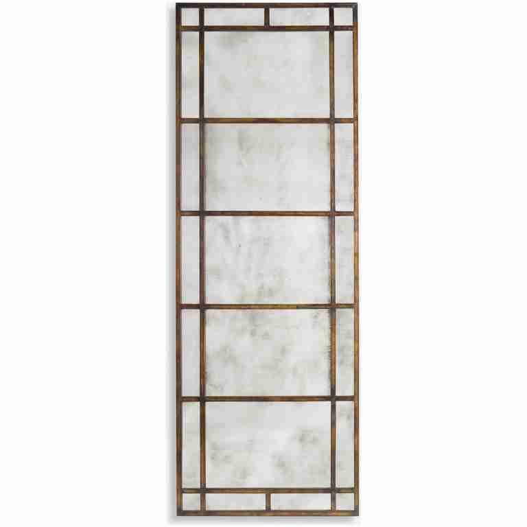 Avidan-Metal Rectangular Antique Bronze Mirrors