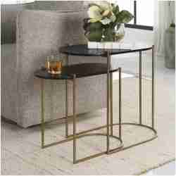 Uttermost Aztec Wood Nesting Tables