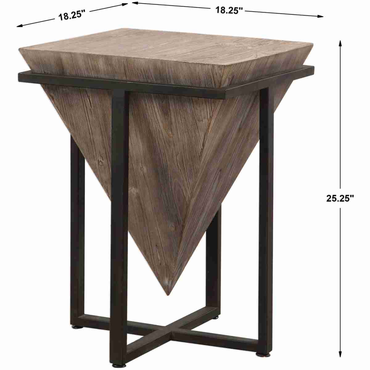 Bertrand Wood Accent Table