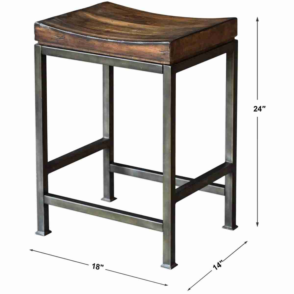 Beck Wood Counter Stool