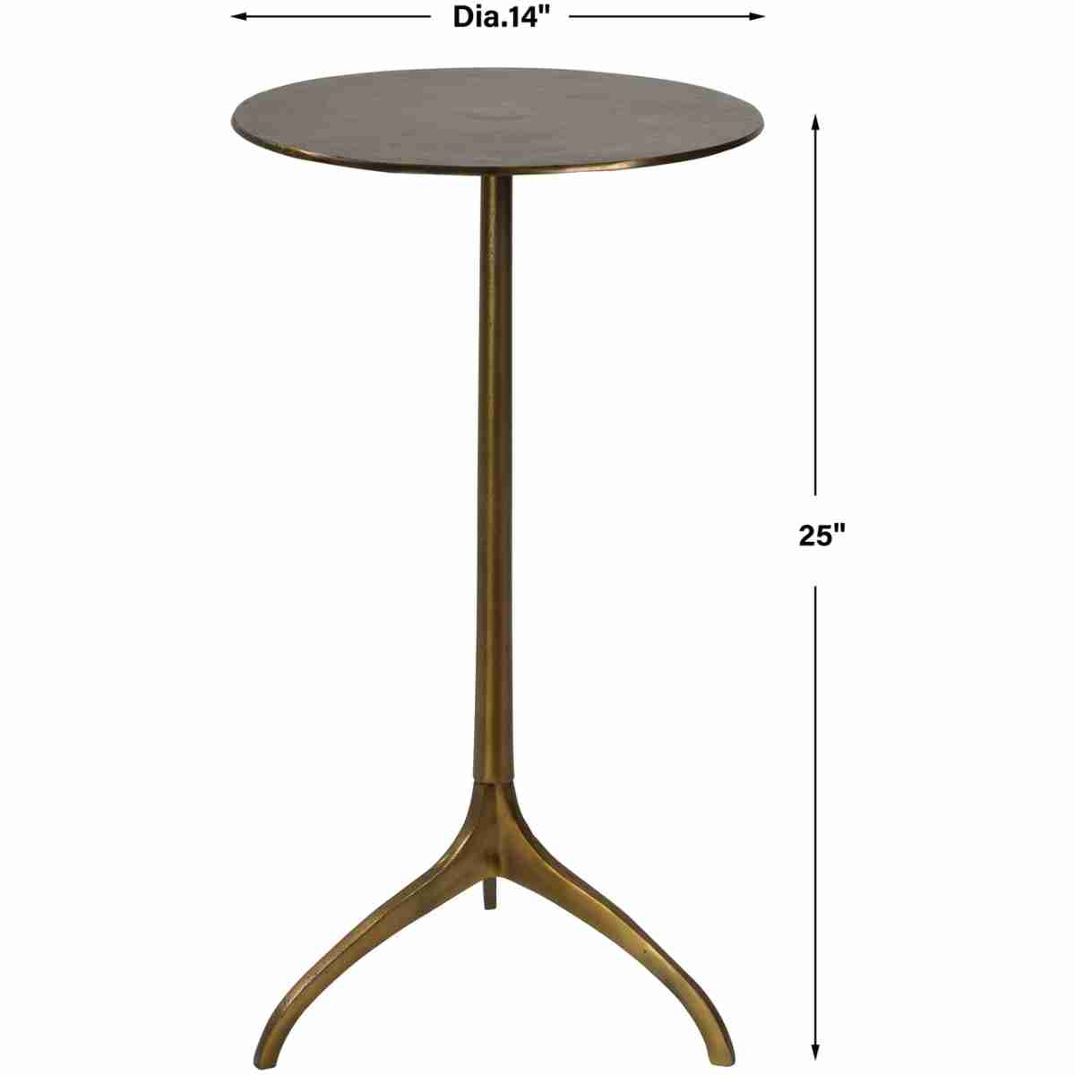 Beacon Gold Accent Table