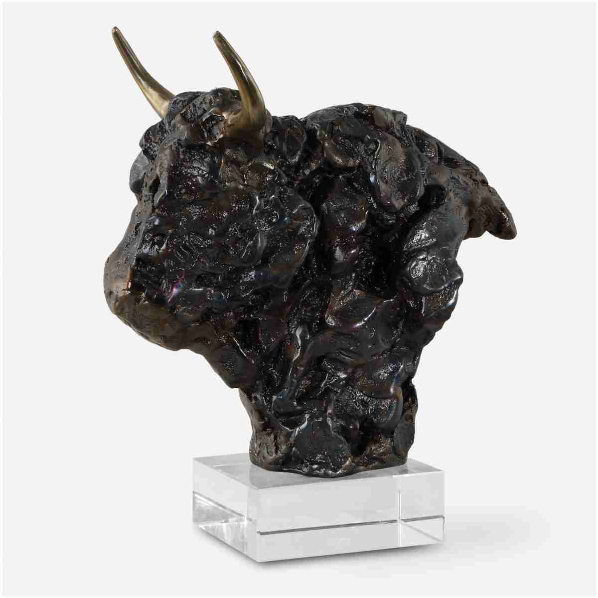 Bison-Figurines &Amp; Sculptures