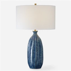 Bixby-Blue Table Lamp