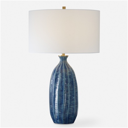 Bixby-Blue Table Lamp