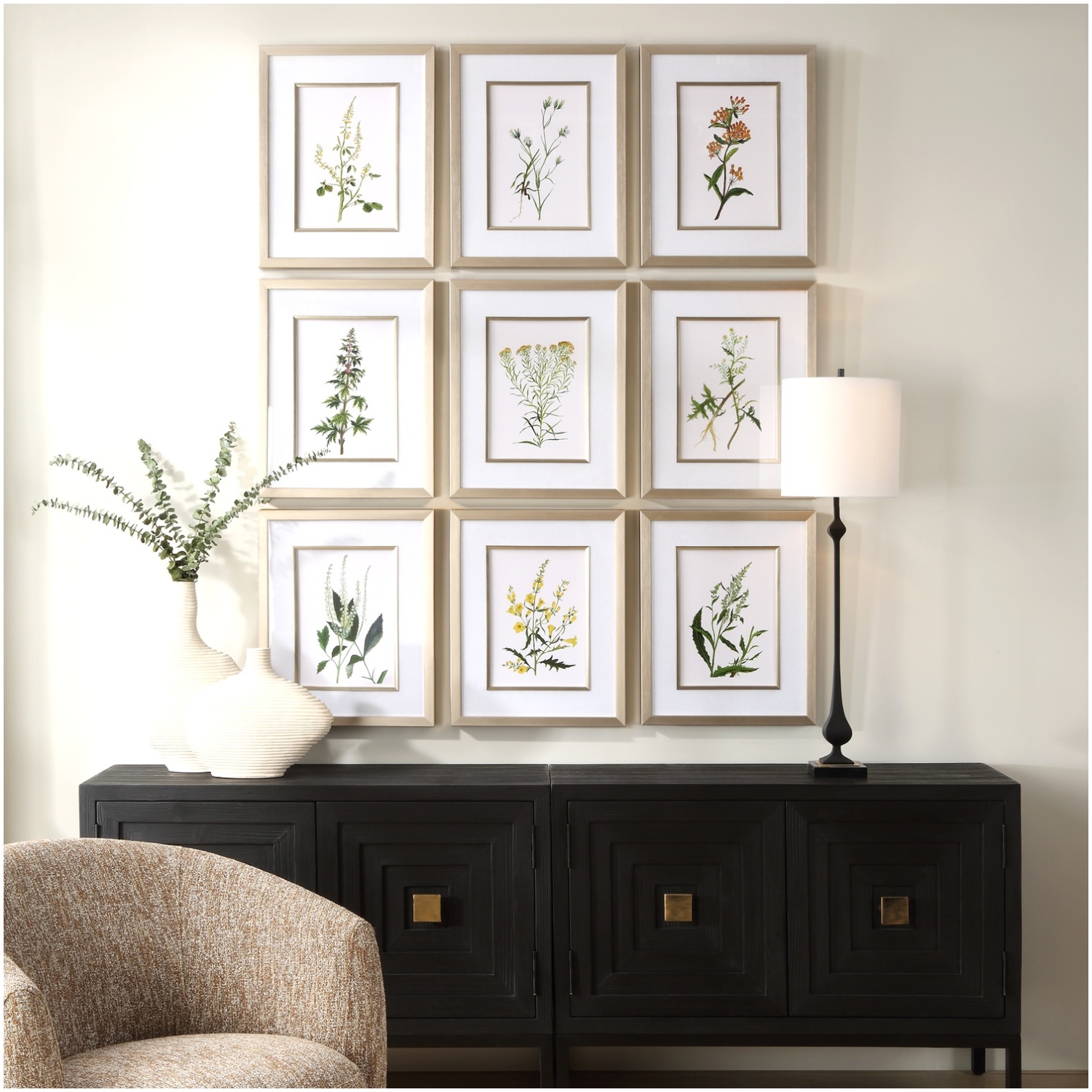 Uttermost Botanical Flowers Framed Prints