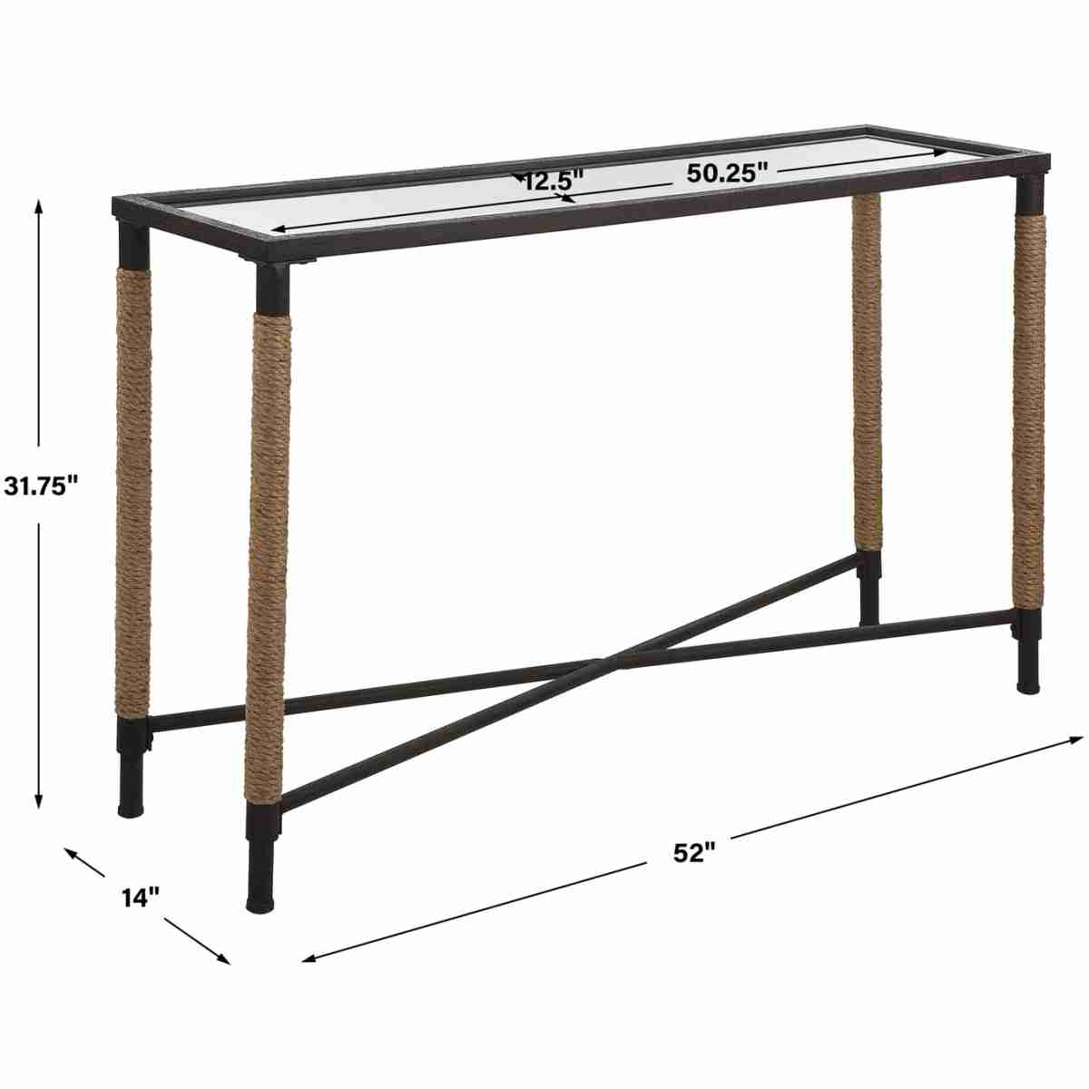 Braddock Coastal Console Table