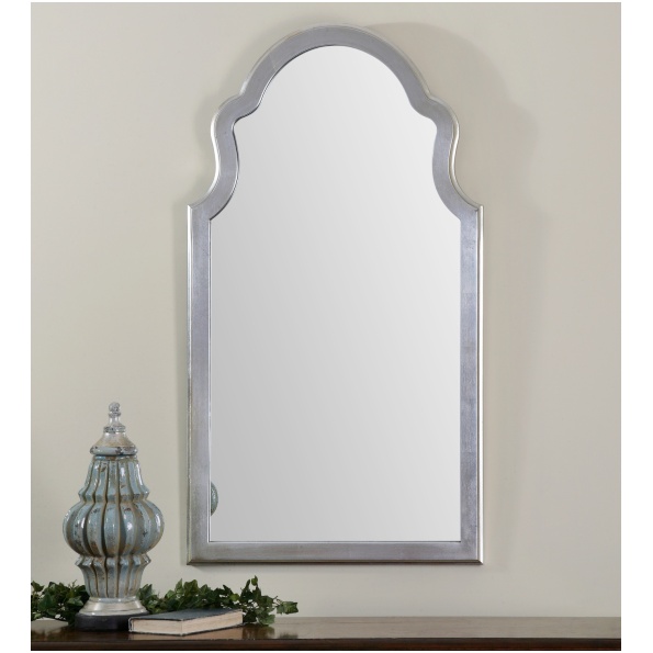 Uttermost Brayden Arched Silver Mirror