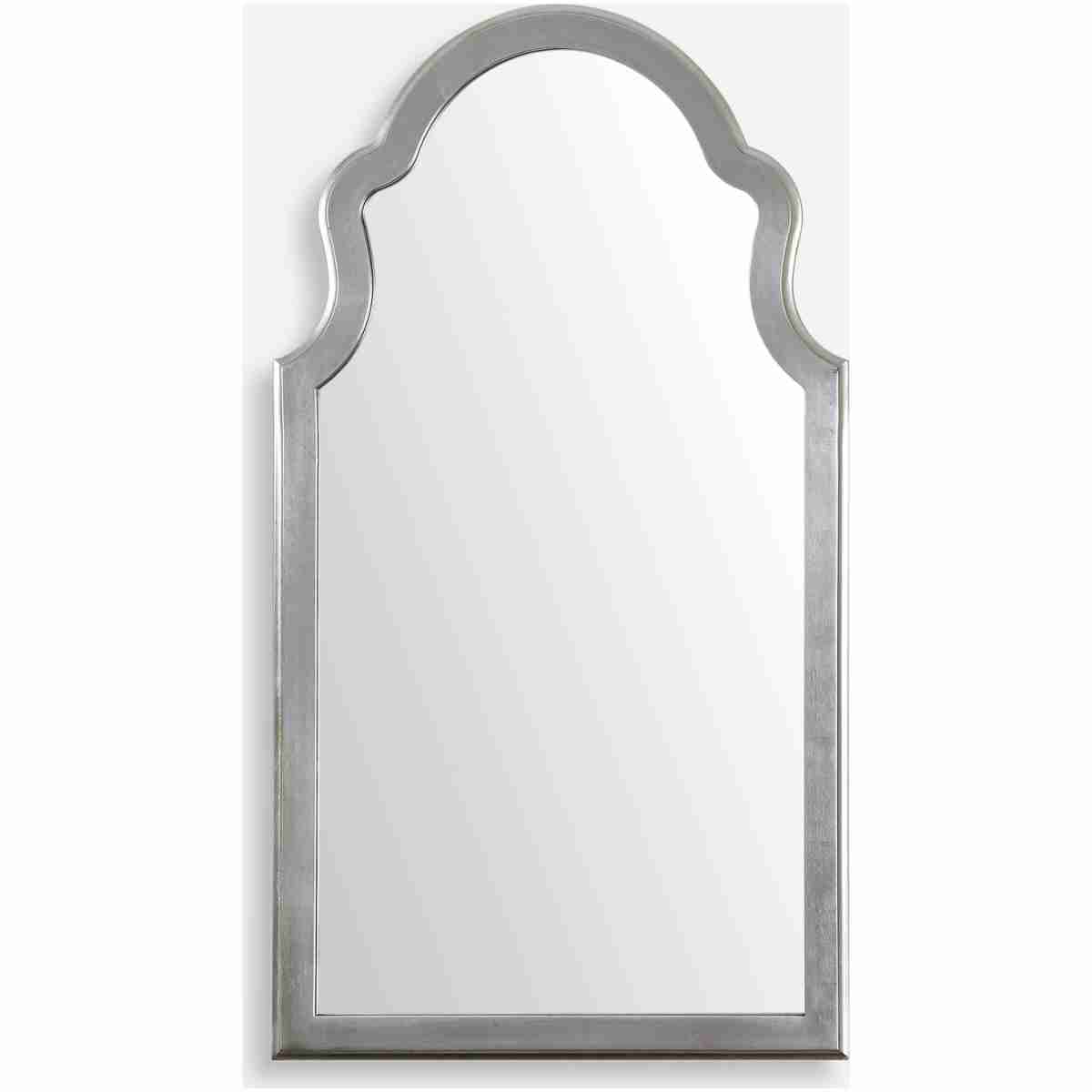 Brayden-Arched Silver Mirrors