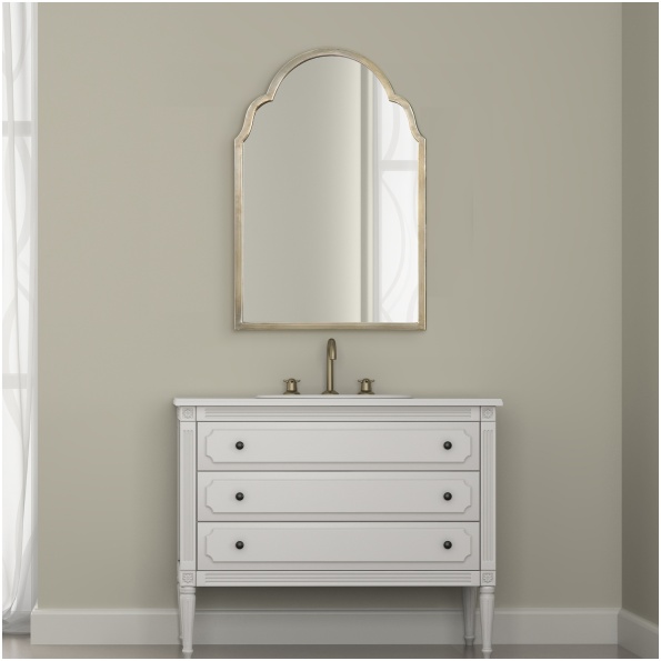 Uttermost Brayden Petite Silver Arch Mirror