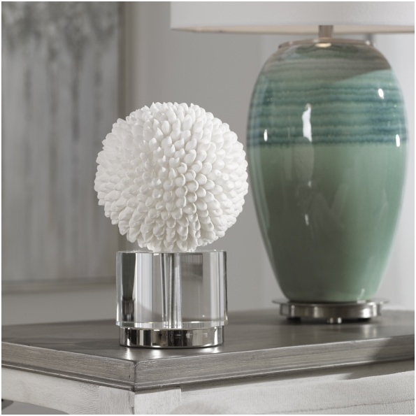 Uttermost Cascara White Sculpture