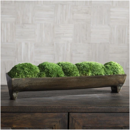 Uttermost Canal Moss Small Centerpiece