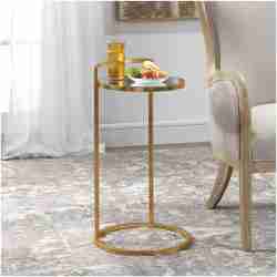 Uttermost Cailin Gold Accent Table