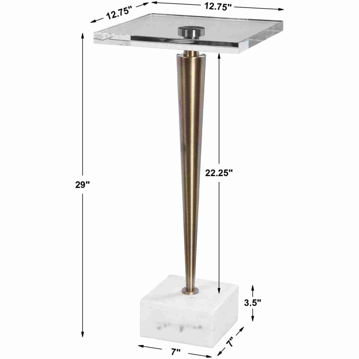 Campeiro Brass Drink Table